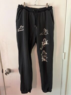 Black Pray For Your Enemies Sweatpants Streetwear